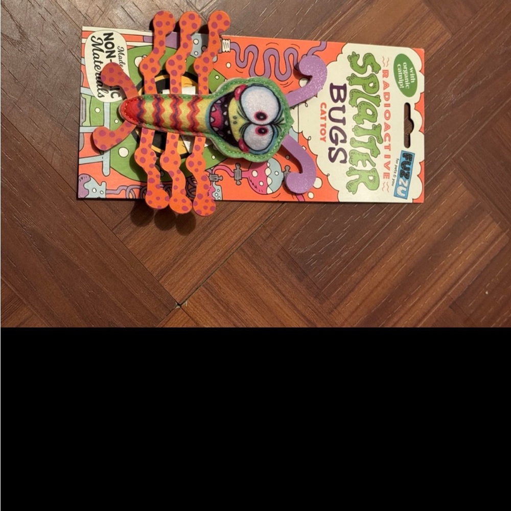 Splatter Bugs Toy - Colorful Fun for cats